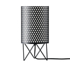 Gubi - Pedrera ABC PD4 Table Lamp - black/lacquered/Ø 18,5cm/cable black