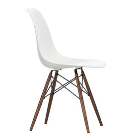 Vitra - Chaise Eames Plastic DSW érable foncé