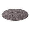 Hey-Sign - Bigdot -Tapis en feutre Ø 120cm - anthracite/feutre/rond