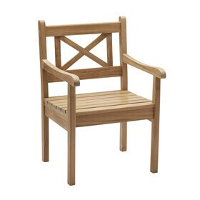 Fritz Hansen - Chaise de jardin avec accoudoirs Skagerak Skagen