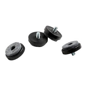 HAY - Set de 4 patins en feutre avec boulon