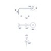 Nemo - Lampe de Marseille Wall Lamp - line drawing