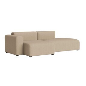 HAY - Mags 2,5-Sitzer Sofa mit niedriger Armlehne links 246x127,5cm