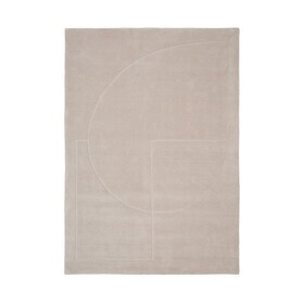 Linie Design - Lineal Poem Wollteppich 200x300cm