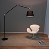 Artemide - Tolomeo Mega Terra noir Gradateur -Lampadaire