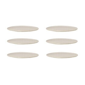 Ferm Living - Flow L plaat set van 6