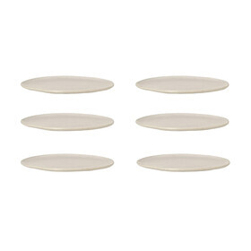 Ferm Living - Flow L Plate Set of 6