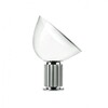Flos - Taccia LED Table Lamp small - silver/anodised/H:48.5cm x Ø 37.3cm/2700K/1290lm/CRI 92