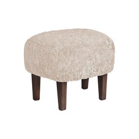 Audo - Ingeborg Fußhocker Schaffell