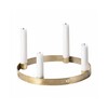 ferm LIVING - Circle - Bougeoir Ø25cm - laiton/mat