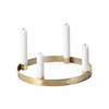 ferm LIVING - Circle Candle Holder Ø25cm - brass/matt