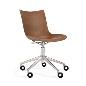 Kartell - Chaise de bureau P/Wood hêtre