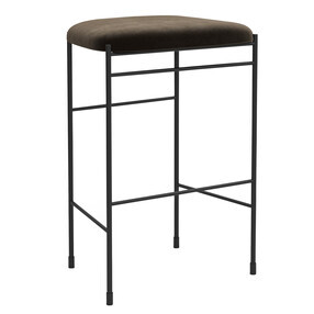 New Works - Tabouret de bar Covent cuir 65cm
