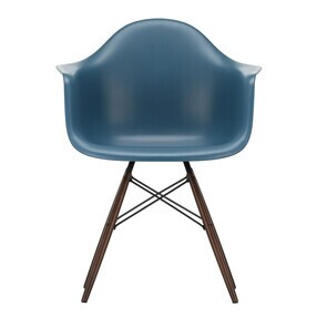 Vitra - Chaise avec accoudoirs Eames DAW RE érable foncé