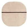 Normann Copenhagen - Oona Teppich 140x140 - rose