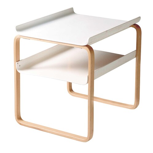 【超美品】Artek SIDE TABLE 915 ナチュラルラッカー スコープ Artek Alvar Aalto Side Table 915 - Other Artek Alvar Aalto