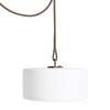 Fatboy - Thierry le Swinger - Lampe avec batterie - taupe/H:20,5cm Ø 40,5cm/2700K