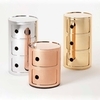 Kartell - Componibili 3 Metallic - Conteneur
