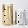 Kartell - Componibili 2 Metallic - Conteneur