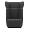 Softline - Basket Sessel mit hohem Rücken - anthrazit/Stoff Filz 610/BxHxT 95x126x74cm