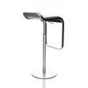 la palma - Lem 66-79 -Tabouret de bar piétem. chrome mat