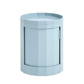 HAY - Facet Container niedrig mit Füßen und Rollen