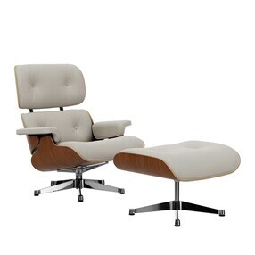 Vitra - Fauteuil & voetenbank Eames Lounge Chair