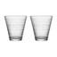 iittala - Set de 2 verres Kastehelmi 0.3L