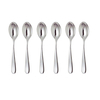 Alessi - Nuovo Milano Table Spoon Set Of 6 - stainless steel/glossy polished/L 19,5cm