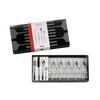 Alessi - Nuovo Milano Cutlery 24-Piece Set  - stainless steel/glossy/6 knives/6 forks/6 soup spoons/6 coffee spoons