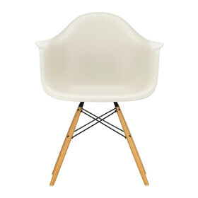 Vitra - Eames Plastic Armchair DAW RE Ahorn gelblich