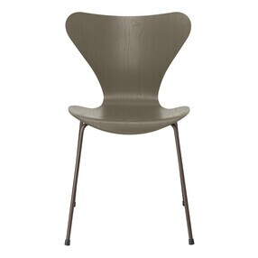 Fritz Hansen - Chaise Serie 7 frêne teinte bronze brun