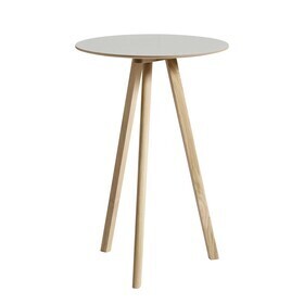 HAY - Table de bar linoléum Copenhague CPH20 2.0 Ø70cm