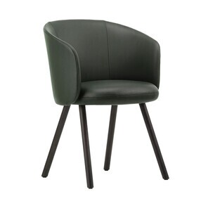 Vitra - Mikado armleunstoel leer