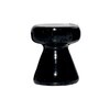Gervasoni - InOut 44 - Table d'appoint / Tabouret - noir/brillant/h: 46 cm