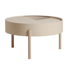 Woud - Table basse Arc Ø 66cm