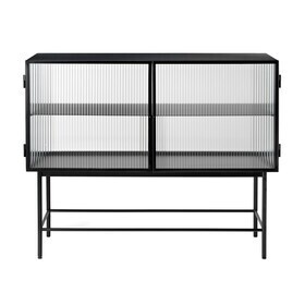 Ferm Living - Haze sideboard reeded glas