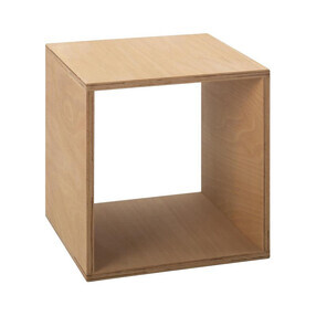 Tojo - Table de chevet Cube 35x35cm