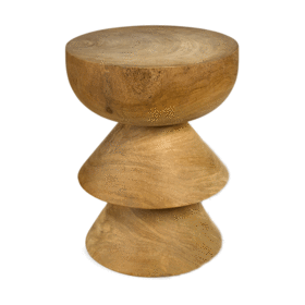 POLSPOTTEN - Short Skirt Stool Wood