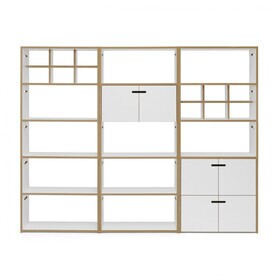 Tojo - Hochstapler Shelf With Doors 228x179cm