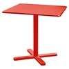 emu - Darwin Bistro Table 80x80cm - scarlet red/powder-coated/LxWxH 80x80x74cm/foldable