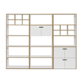 Tojo - Hochstapler Shelf With Doors 228x179cm