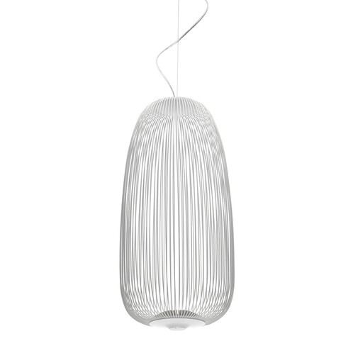 Foscarini - Spokes 1 LED Suspension Lamp - white/2700K/2780lm/H71cm/Ø32.5cm
