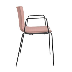 Arper - Catifa 46 0251 -Fauteuil unicolore supp. noir