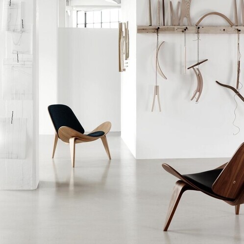 Carl Hansen - Carl Hansen CH07 Shell Chair Lounge Chair