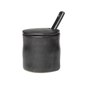 Ferm Living - Flow Dose mit Löffel