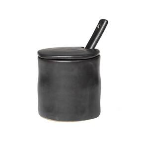 Ferm Living - Flow Dose mit Löffel