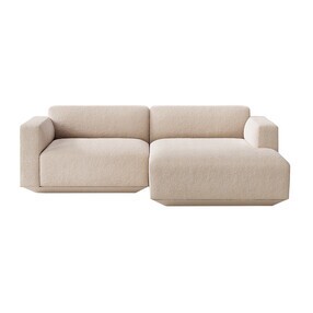 &Tradition - Develius 2-Sitzer Sofa Chaiselongue rechts