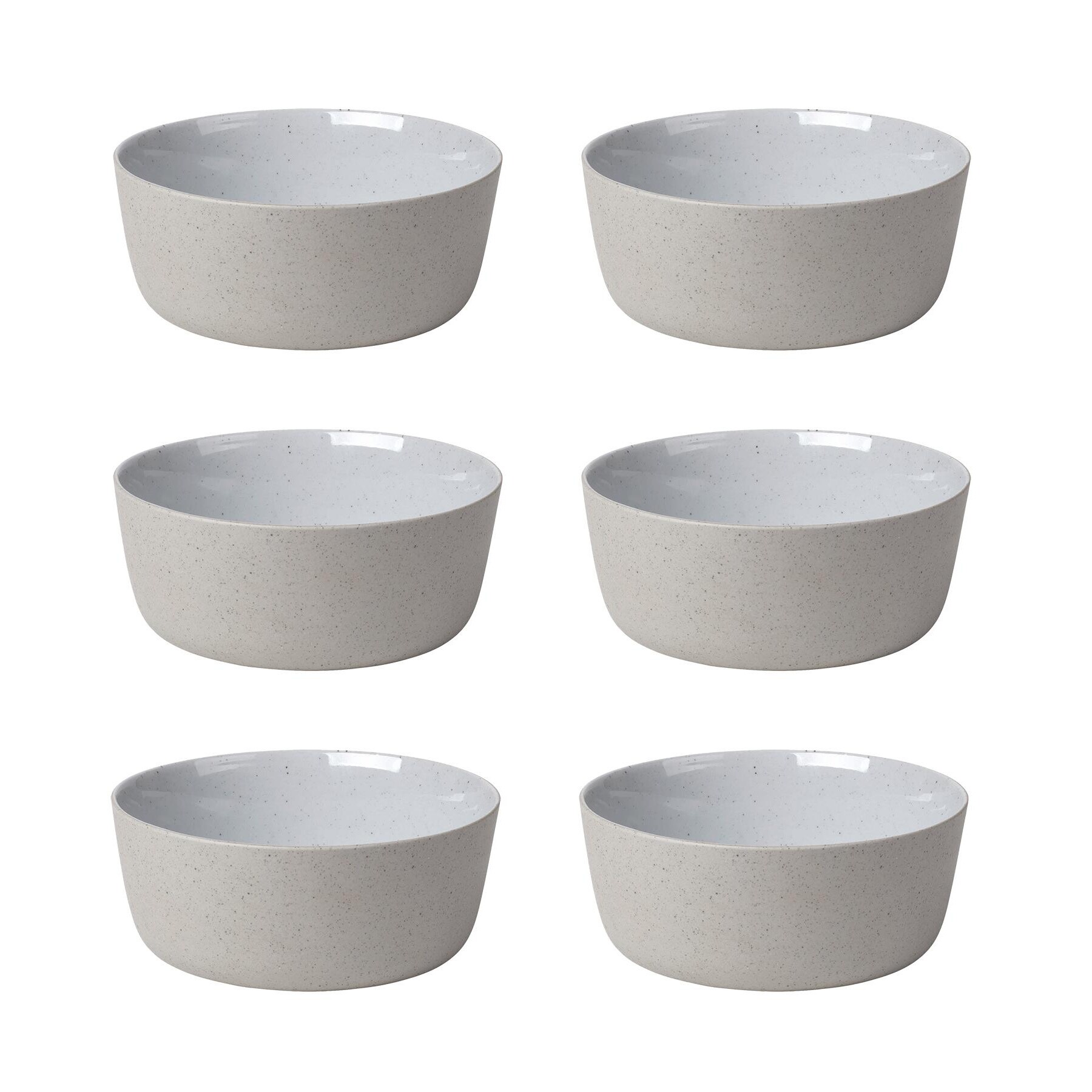 Grey 15.5 cm 64104 Blomus Shell SABLO Medium Bowl Ceramic Small Bowl