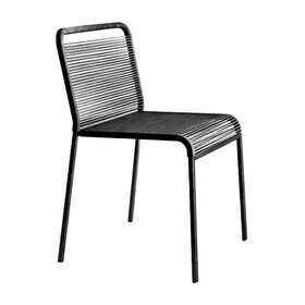 Lapalma - Aria S42 Garden Chair Frame Black Stackable